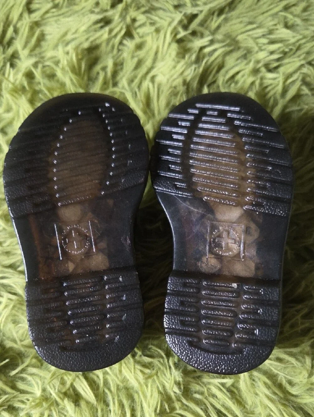 Dr. Martens Black Velcro Mary Jane Kids Shoes